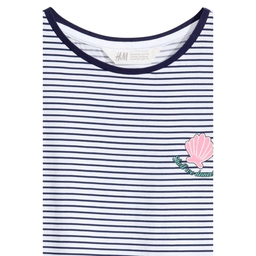 Футболка H & M 7Z5067966 158-164 см синя: Тип футболки