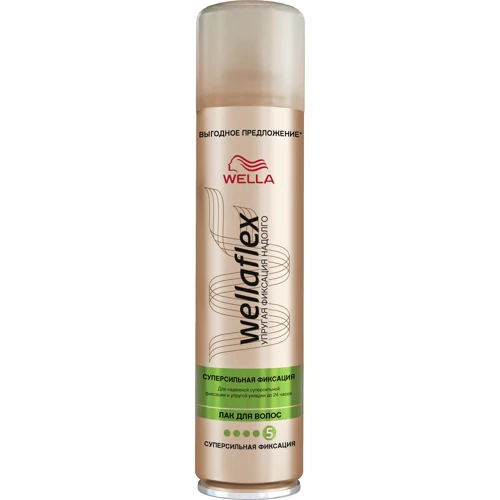 WELLAFLEX Лак для волосся супер сильної фіксації 400 ml