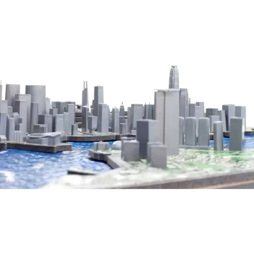 Об'ємний Пазл 4D Cityscape Гонконг Китай 1100 елементів фото 7