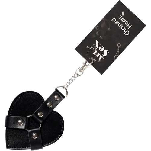 Брелок на карабіні для ключів Art of Sex Chained Heart чорний: Виробник Art of Sex