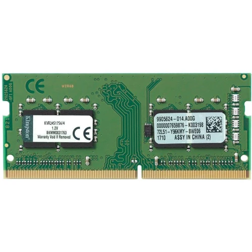 Kingston 4 GB SO-DIMM DDR4 2400 MHz (KVR24S17S6/4)