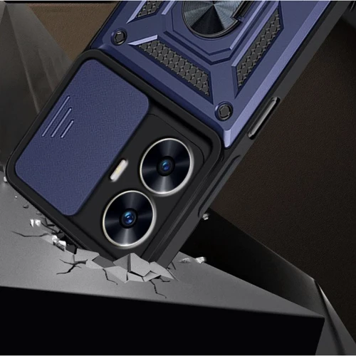 Чохол для телефона BeCover Military Blue для Realme C55 (709174): Колір синій