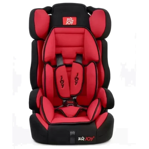 Автокресло Joy E 1120 группа 1/2/3 от 9-36 кг Черно-красный: Внутренние ремни 5-ти точечные, с мягкими накладками