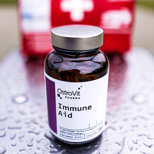 OstroVit Pharma Immune Aid Поддержка иммунитета 90 капсул: Форма выпуска Капсулы