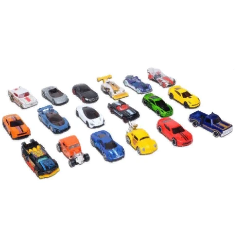 Набір Kinsmart 18 машинок у валізці (RC1159): Виробник Kinsmart