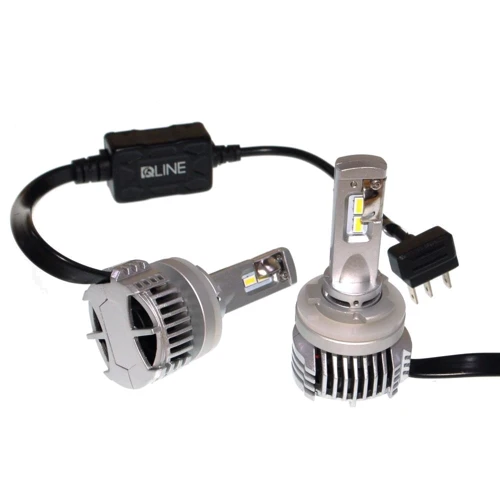 Лампы светодиодные QLine Hight V H15 H/L 6000K (2шт.): Головной свет Ближний свет