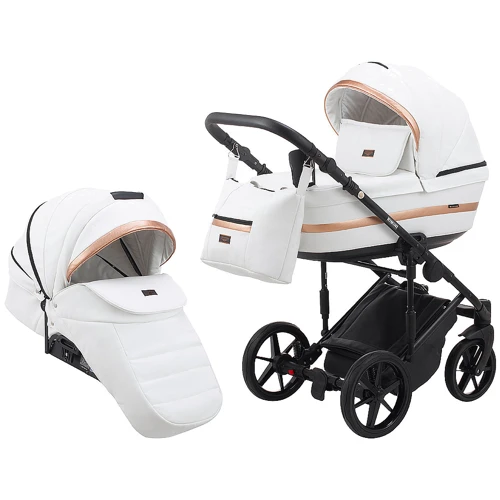 Коляска 2 в 1 Adamex Rimini ECO шкіра 100% RI-202