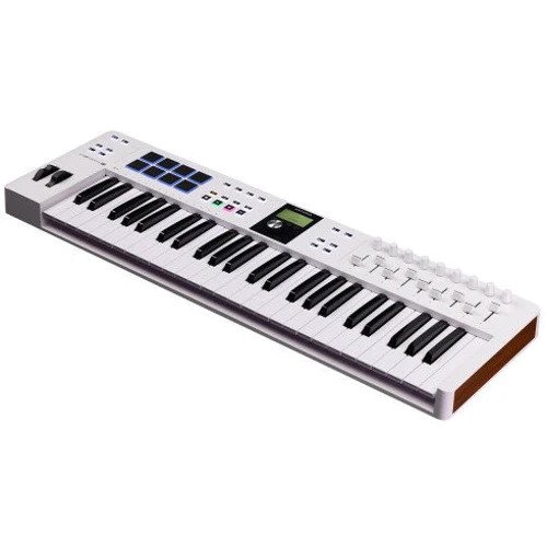 MIDI-клавиатура Arturia KeyLab Essential 49 mk3 (White): Механика Базовая