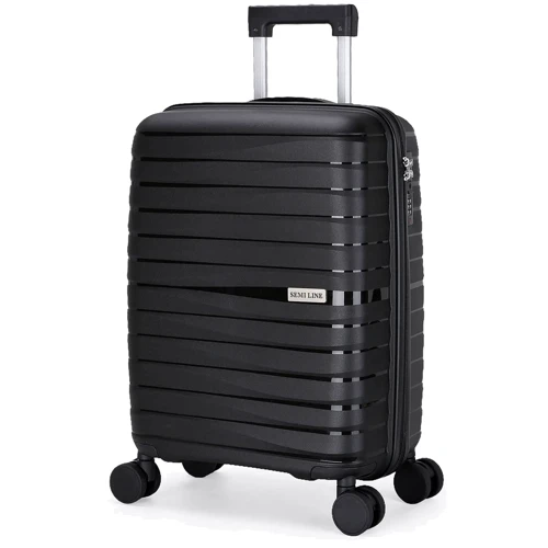 Чемодан Semi Line 20" (S) Black (T5794-1) (DAS303023)