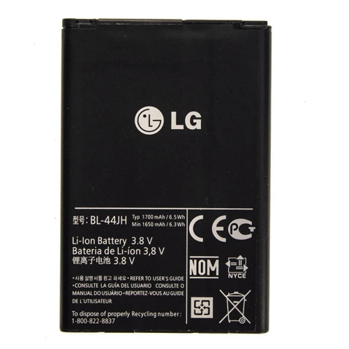 Акумулятор LG 1700mAh (BL-44JH) for LG P700