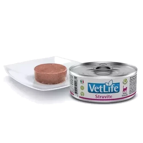 Вологий лікувальний корм для котів Farmina Vet Life Struvite для розчинення струвітних уролітів 85 г (160-562): Вік Взрослые