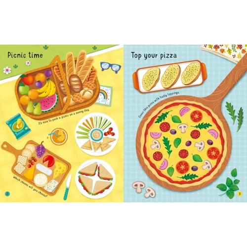 First Sticker Book Mealtime / Первая книга с наклейками Прием пищи: ISBN 9781474986588