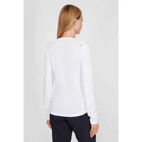 Спортивный лонгслив Saucony Stopwatch Long Sleeve (800272-WHSC) 42 белый: Сезон Всесезон