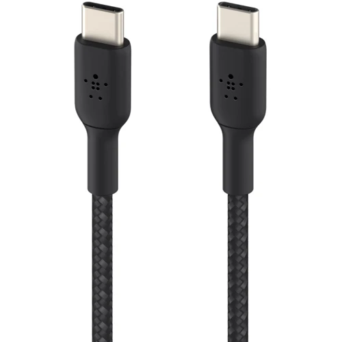 Кабель Belkin Cable USB-С to USB-С Braided 1m Black (CAB004BT1MBK): Тип USB-C - USB-C