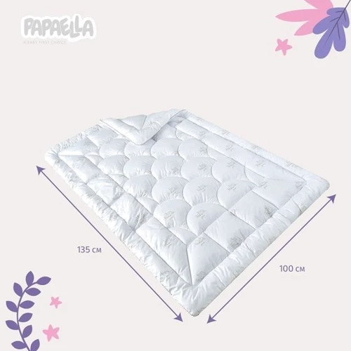 Одеяло детское Papaella Super Soft в кроватку 100х135 см (4820182656781) фото 3