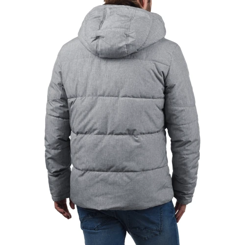 Куртка Jack & Jones 38299105 54 сіра зимова з капюшоном: Довжина рукава Довгий