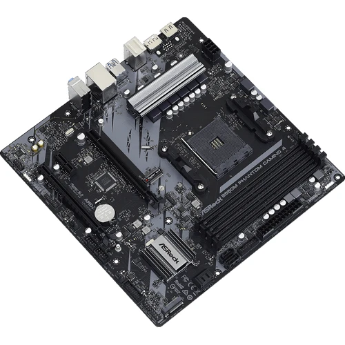 ASRock B550M PHANTOM GAMING 4: Оперативна пам'ять 4xDDR4 4733 МГц, до 128 ГБ