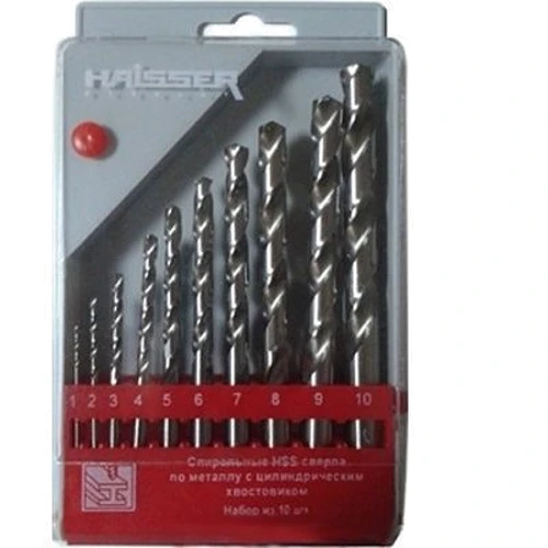 Набір свердел по металу HAISSER HSS - (1-10) мм: Виробник HAISSER