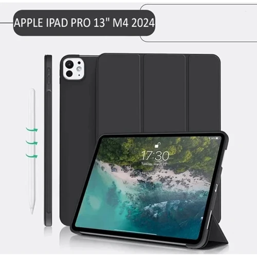 Аксессуар для iPad BeCover Tri Fold Soft TPU Silicone Black for iPad Pro 13 2024 M4 (711750): Тип аксессуара чехол