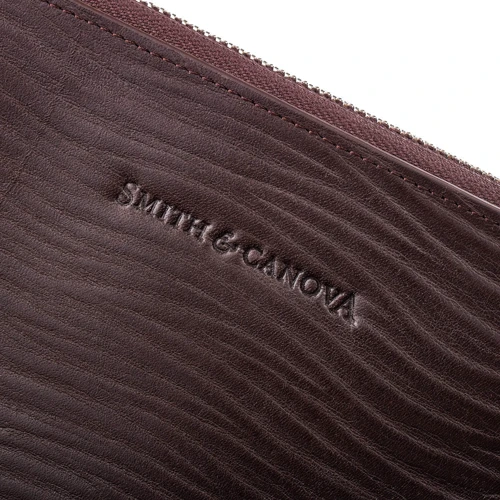 Мужской тревел-кейс Smith&Canova коричневый (FUL-28604-brown): Материал Натуральная кожа