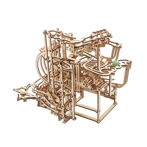 Механічний 3D пазл UGEARS Марбл-траса Ступінчастий витяг (70157) фото 3