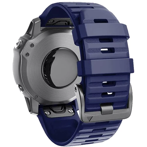 Ремінець Armorstandart Silicone 26mm для Garmin Fenix 5x/6x Dark Blue (ARM60804): Колір синий