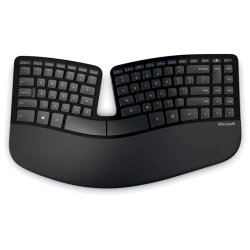 Комплект беспроводной Microsoft WL Sculpt Ergonomic Desktop (L5V-00017): Тип клавиш мембранный