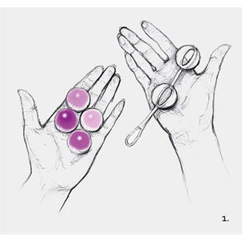 NEW! Шарики для тренировки интимных мышц Geisha Balls 2 - Gvibe (Англия)