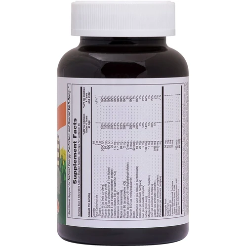 Nature's Plus, Source of Life, Animal Parade, Children's Chewable Supplement, Orange Flavor, 90 Animal-Shaped Tablets (NTP29974): Тип Мультивитамины