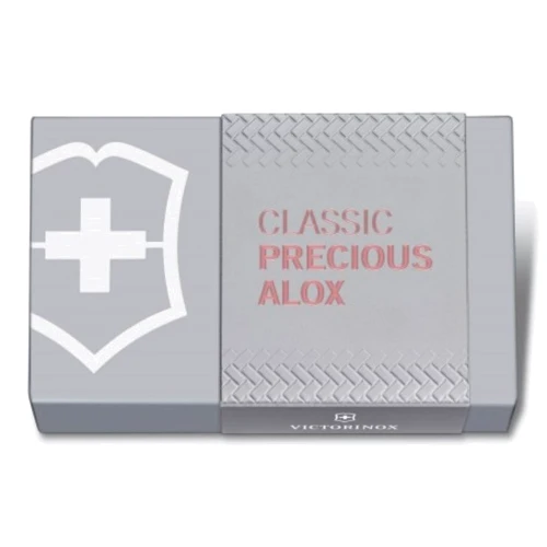 Мультитул Victorinox Classic SD Precious Alox Gentle Rose 58мм/5функций/рифленый розовый (0.6221.405G): Количество функций 5