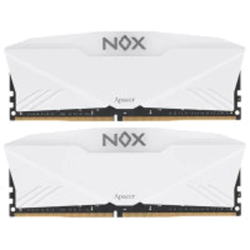 Apacer 16 GB (2х8GB) DDR4 3200 MHz NOX RGB White (AH4U16G32C28YNWAA-2) UA