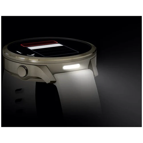 Смарт-годинник Garmin Venu 4 41mm Lunar Gold with Bone Silicone Band (010-03013-00)