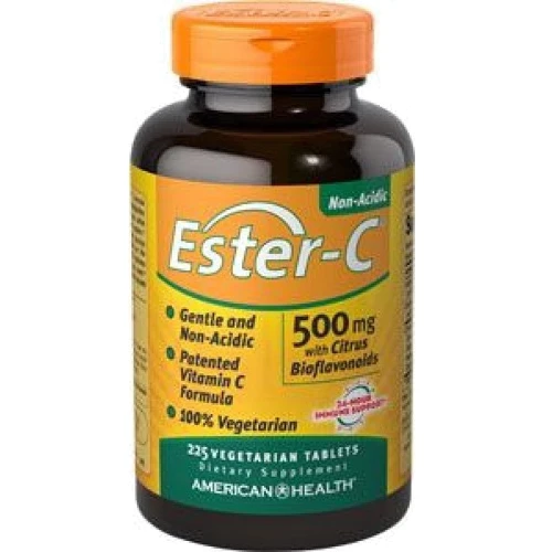 American Health Ester-C 500 mg з цитрусовими биофлавоноидами 225 вегетаріанських таблеток