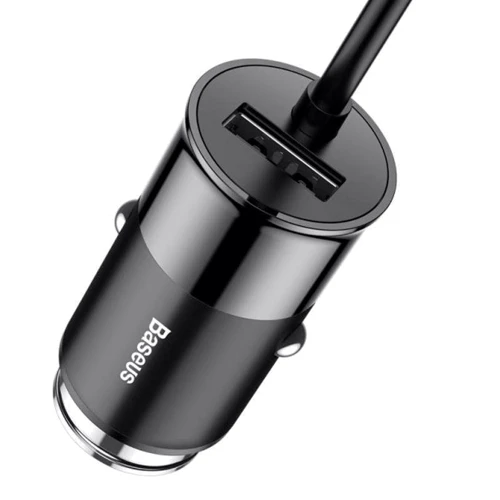 Зарядний пристрій Baseus Car Charger 4xUSB Enjoy Together 5.5A Black (CCTON-01): Кабель в комплекті Відсутнє