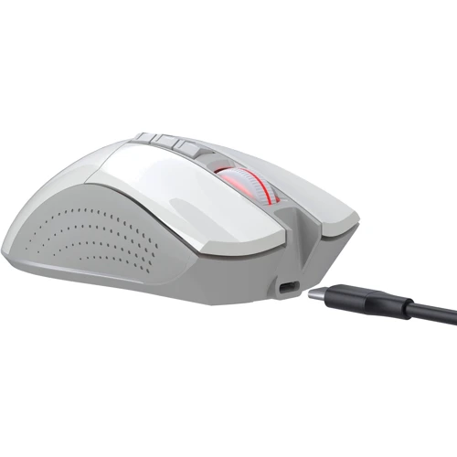 Мышь Bloody R90 Plus (Greyish White): Радиус действия 10 м