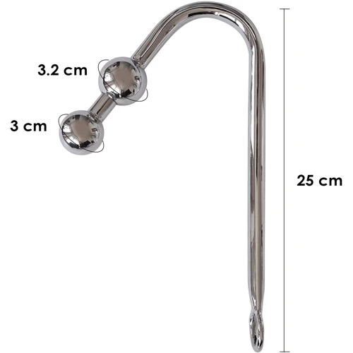 Бондажный набор с металлическим анальным крюком №3 Art of Sex Blanca Bondage set with anal hook №3