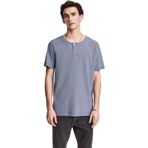 Футболка H&M 4690355 S синяя