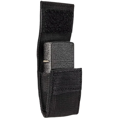 Зажигалка Zippo Blk Crackle Ltr Tactical Pouch Black GS (49402) фото 5