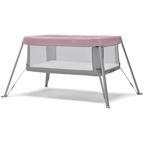 Кровать-манеж 2 в 1 Kinderkraft Movi Pink (KCMOVI00PNK0000) фото 12