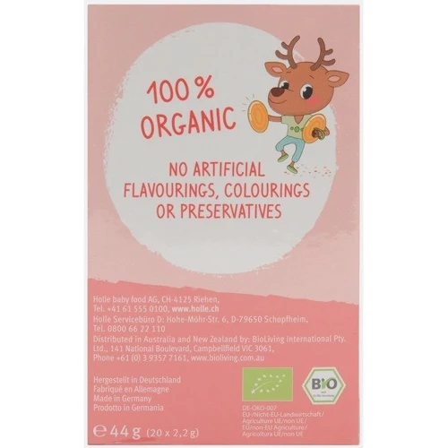 Чай Holle Rosy Reindeer фруктовий для дітей та дорослих органічний 44 г (7640161877627) фото 2