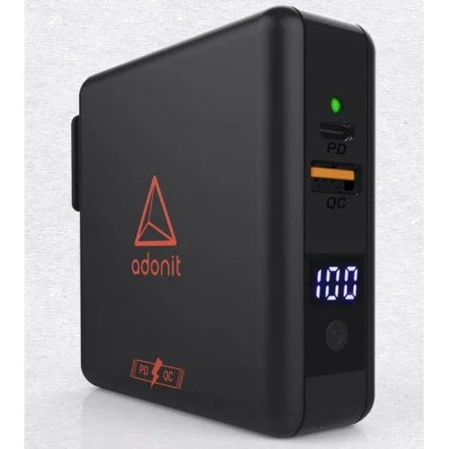 Зарядное устройство Adonit Wireless Charging with Power Bank 6700mAh Travel Cube Pro Black (134-17-07-A)