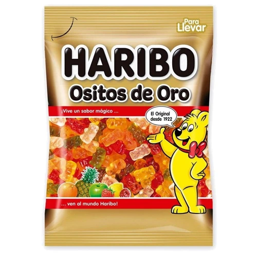 Цукерки Haribo Ositos De Oro 100 г (WT3088)