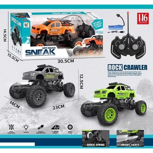 Джип Rock Crawler Off-Road на радиоуправлении (2022-17)