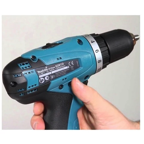 Шуруповерт аккумуляторный Makita 6281DWAE: Тип патрона быстрозажимной