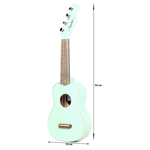 Укулеле Fender Ukulele Venice Soprano Surf Green WN: Тип Укулеле
