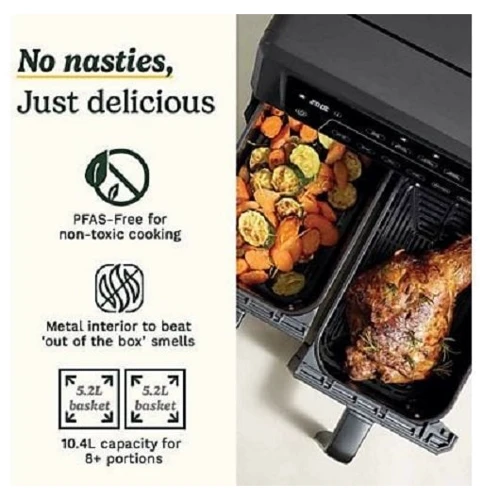 Мультипіч Cuisinart AIR-TWIN 10.4L AFD10XSSE