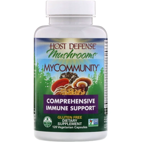 Fungi Perfecti MyCommunity, Comprehensive Immune Support, 120 Vegetarian Capsule (FPI-03813): Стать унісекс