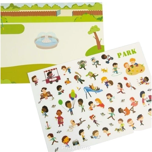 Многоразовые наклейки Хобби MiDeer MD1014