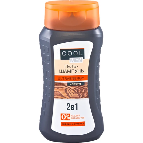 Cool Men Ultraenergy Гель-шампунь 250 ml