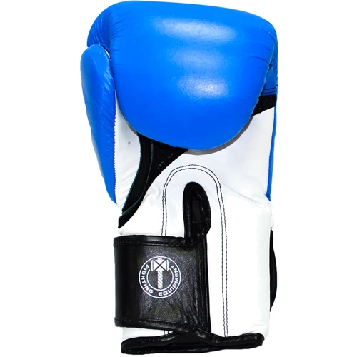 Перчатки боксерские THOR PRO KING 14oz /PU /сине-бело-черные фото 2